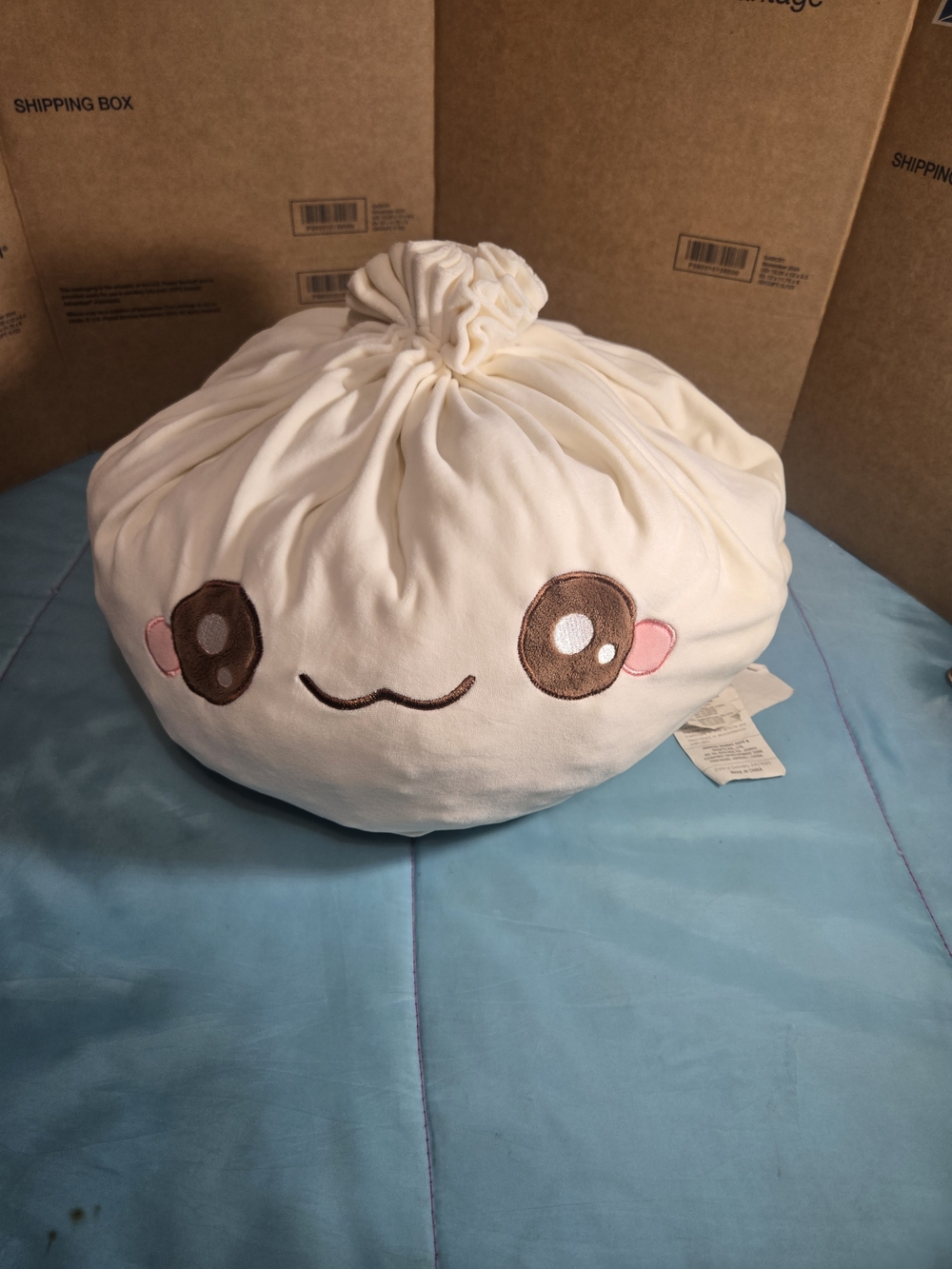 Mad Engine Dumpling Plush 14" Bao Kawaii Food Cute Boxlunch Exclusive Rare